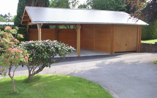 double carport garage