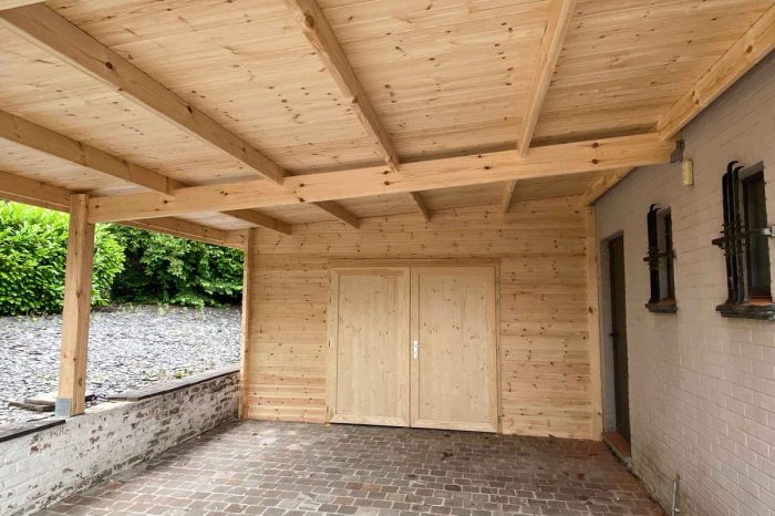 ensemble abri-carport