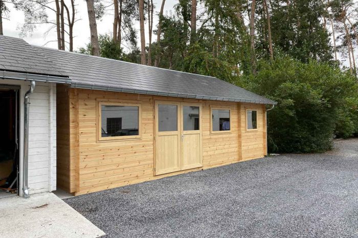 chalet bureau exposition