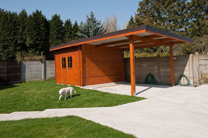 ensemble chalet carport